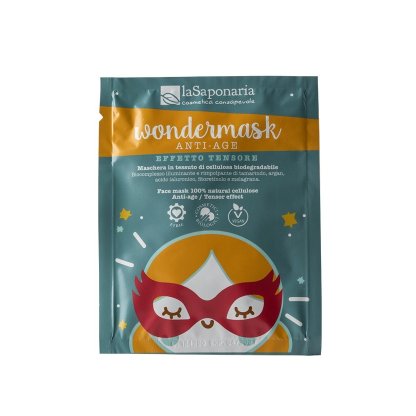 Wondermask - Mascarilla facial de tela anti-envejecimiento