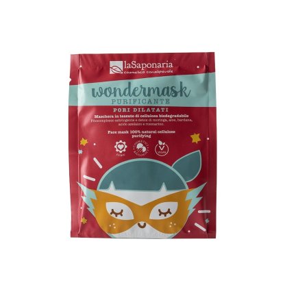 Wondermask - mascarilla facial de tela purificadora