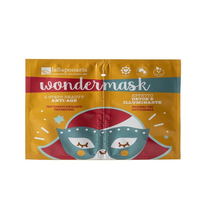 Wondermask - mascarilla facial 2 pasos anti-edad