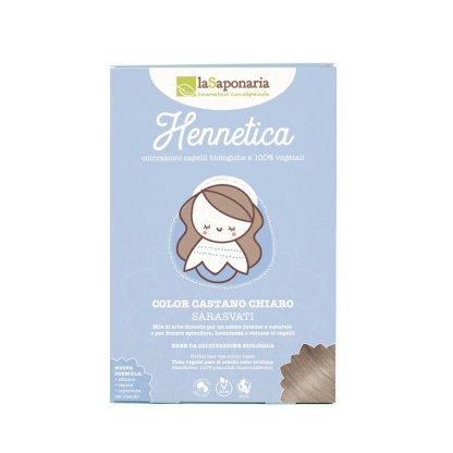Tinte vegetal – Henna para cabello marrón claro - Sarasvati