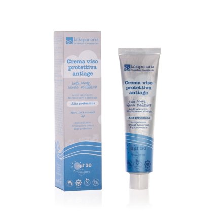 Crema facial protectora antiedad SPF 30