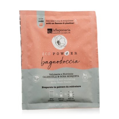 Gel de ducha nutritivo en polvo