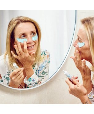 Kit Mascarilla para Ojos – Parches Reutilizables + Sérum