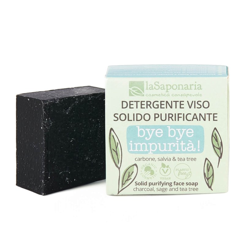 Bye Bye Impurità! - Limpiador facial purificador sólido