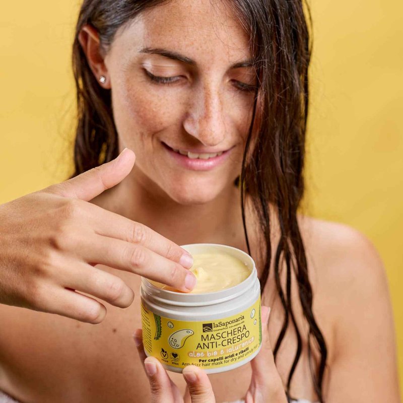 Natural Cabello Seco Y Con Frizz Mascarilla Casera Tratamiento - Main Image