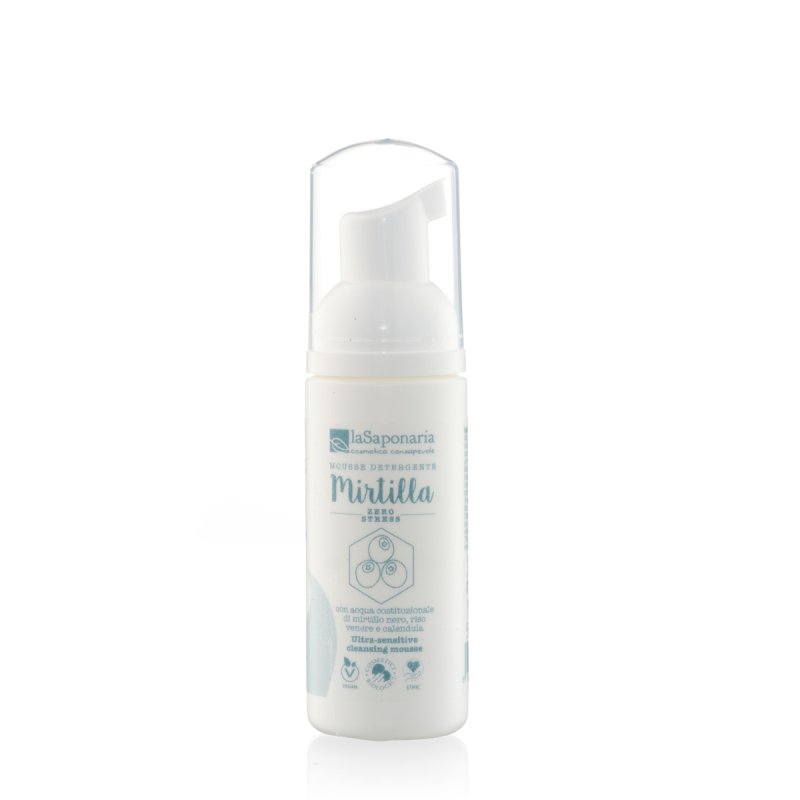 Travel-size Mousse Limpiadora Mirtilla