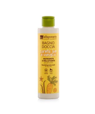 Limpiador corporal zanahoria y vainilla - Dolce schiuma
 FORMATO-200 ml