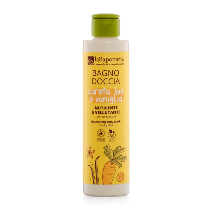 Limpiador corporal zanahoria y vainilla - Dolce schiuma