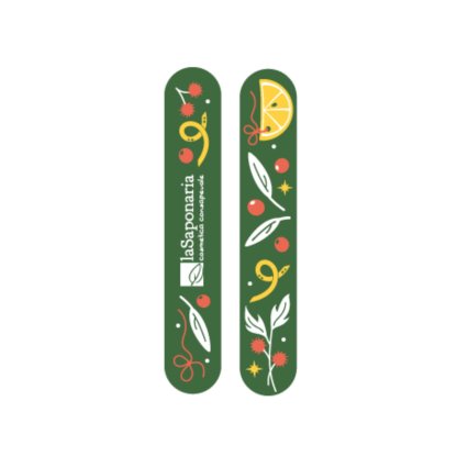 Lima de Uñas 2 en 1 – Bosque de Invierno