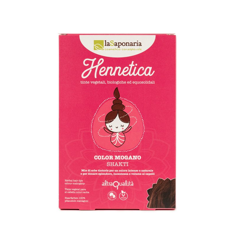 Tinte vegetal rosado - Shakti