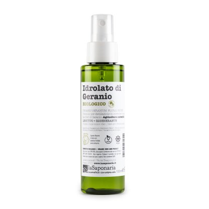 Hidrolato de geranio ecológico