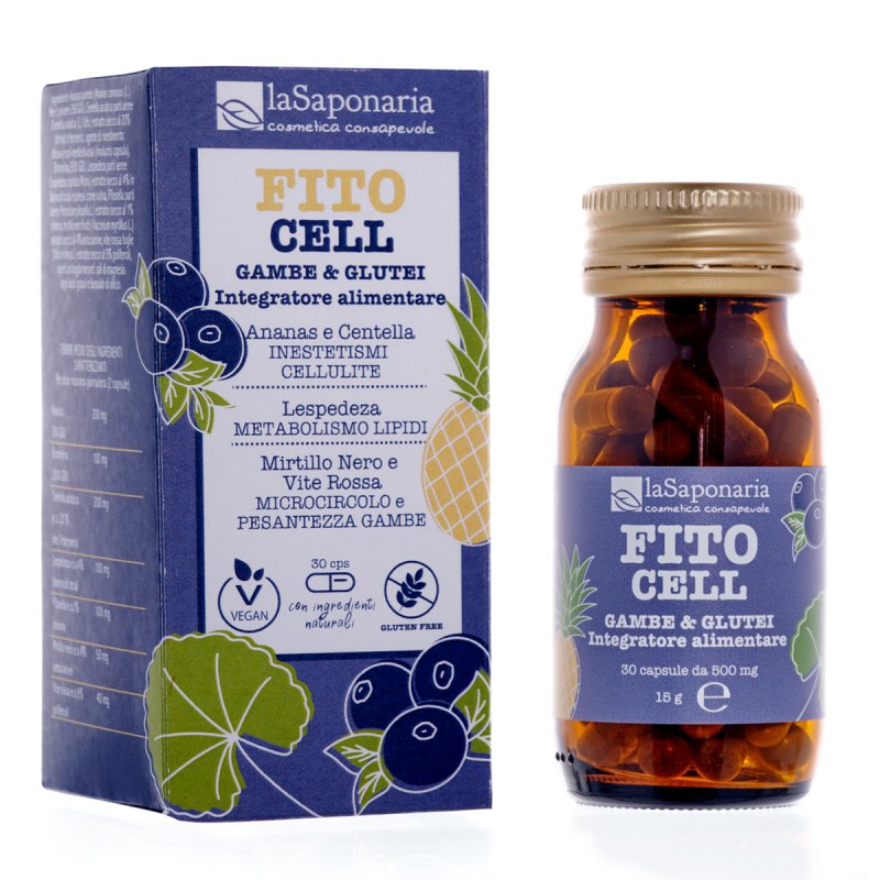 FITOCELL - Suplemento alimenticio para celulitis y microcirculación