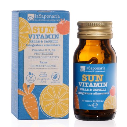 SUN VITAMIN - Suplemento alimenticio para protección y pigmentación