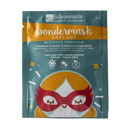 Wondermask - Mascarilla facial de tela anti-envejecimiento