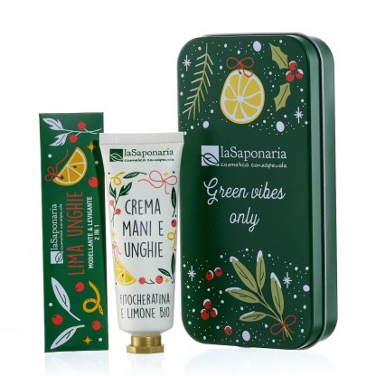 Cofre – Crema de Manos con Fitoceratina y Limón + Lima de Uñas “Bosque de Invierno”