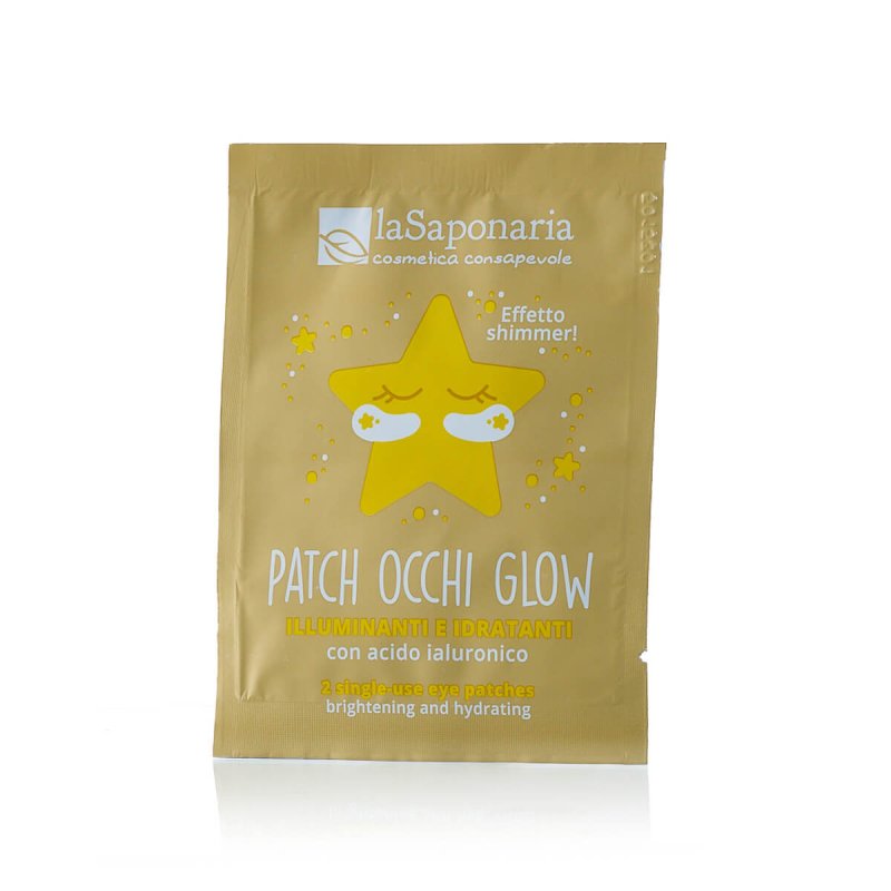 Parches para ojos Glow con ácido hialurónico
