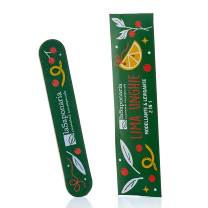 Lima de Uñas 2 en 1 – Bosque de Invierno