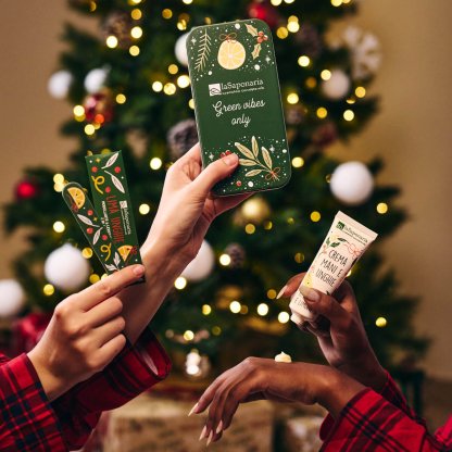 Cofrecito – Crema de Manos con Fitoceratina y Limón + Lima de Uñas “Bosque de Invierno”