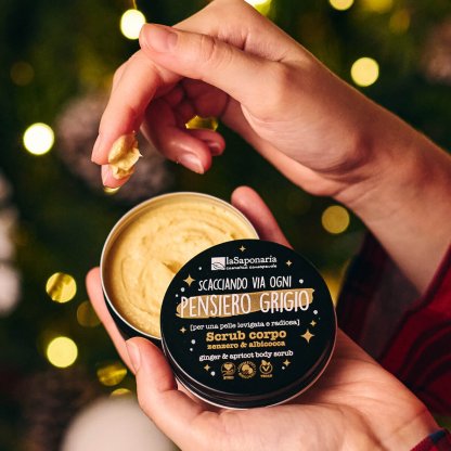 Exfoliante corporal Jengibre y Albaricoque con Vitamina C