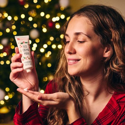 Eco crema de manos Almendras y Frutos rojos