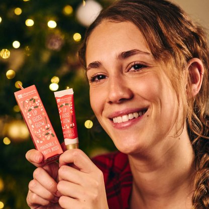 Brillo de labios Glow - Almendras y Frutos Rojos