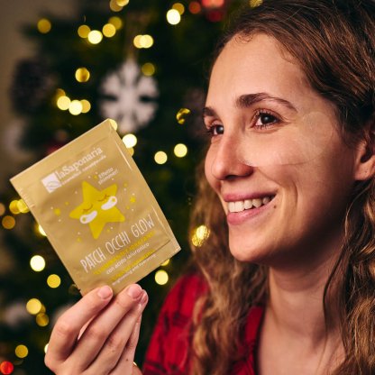 Parches para ojos Glow con ácido hialurónico