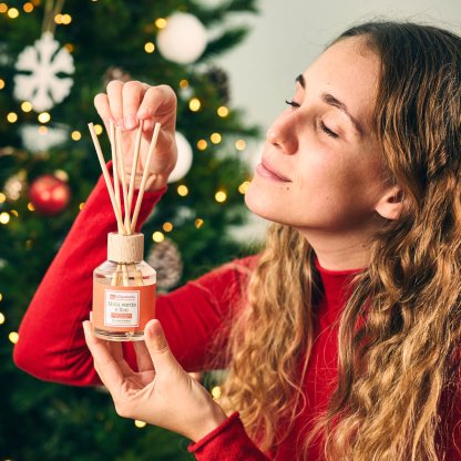 Eco profumatore a bastoncini - Mela verde e Fico