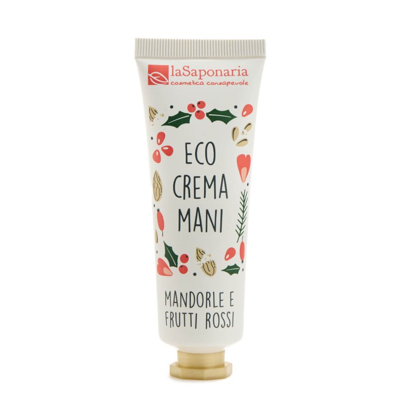 Eco crema de manos Almendras y Frutos rojos