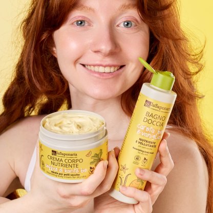 Kit corporal pieles secas – Gel de Ducha Aterciopelado + Crema Corporal Nutritiva