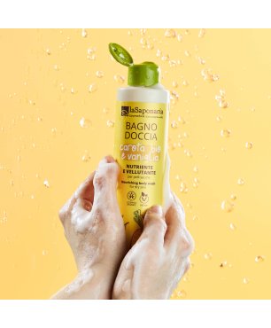 Gel de ducha nutritivo y aterciopelado