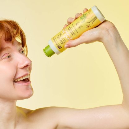 Gel de ducha nutritivo y aterciopelado