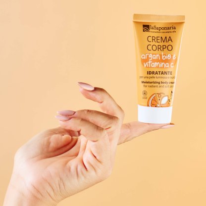 Travel-size Crema Corporal Hidratante - Argán Bio y Vitamina C