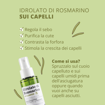 Hidrolato de Romero ecológico