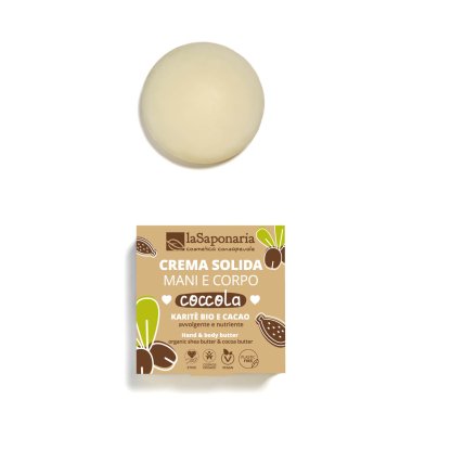Crema sólida para manos y cuerpo Coccola