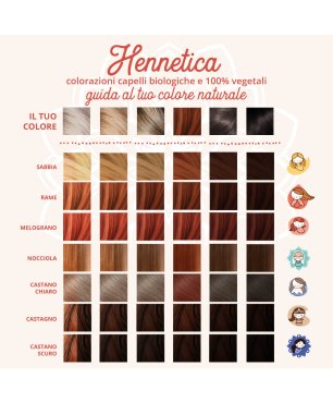 Tinte vegetal color cobre - Parvati