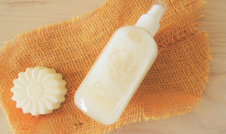 Spray fortificante para el cabello